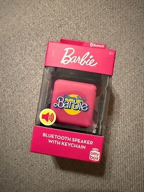NWT Barbie Bitty Box Mini Bluetooth Speaker